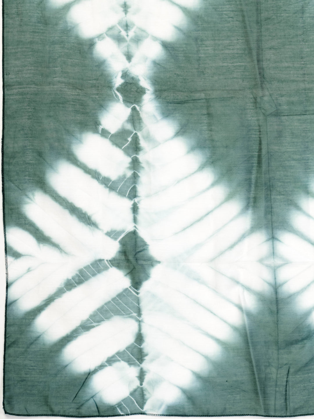Turquoise Embroidered Straight Chanderi Kurta Dupatta