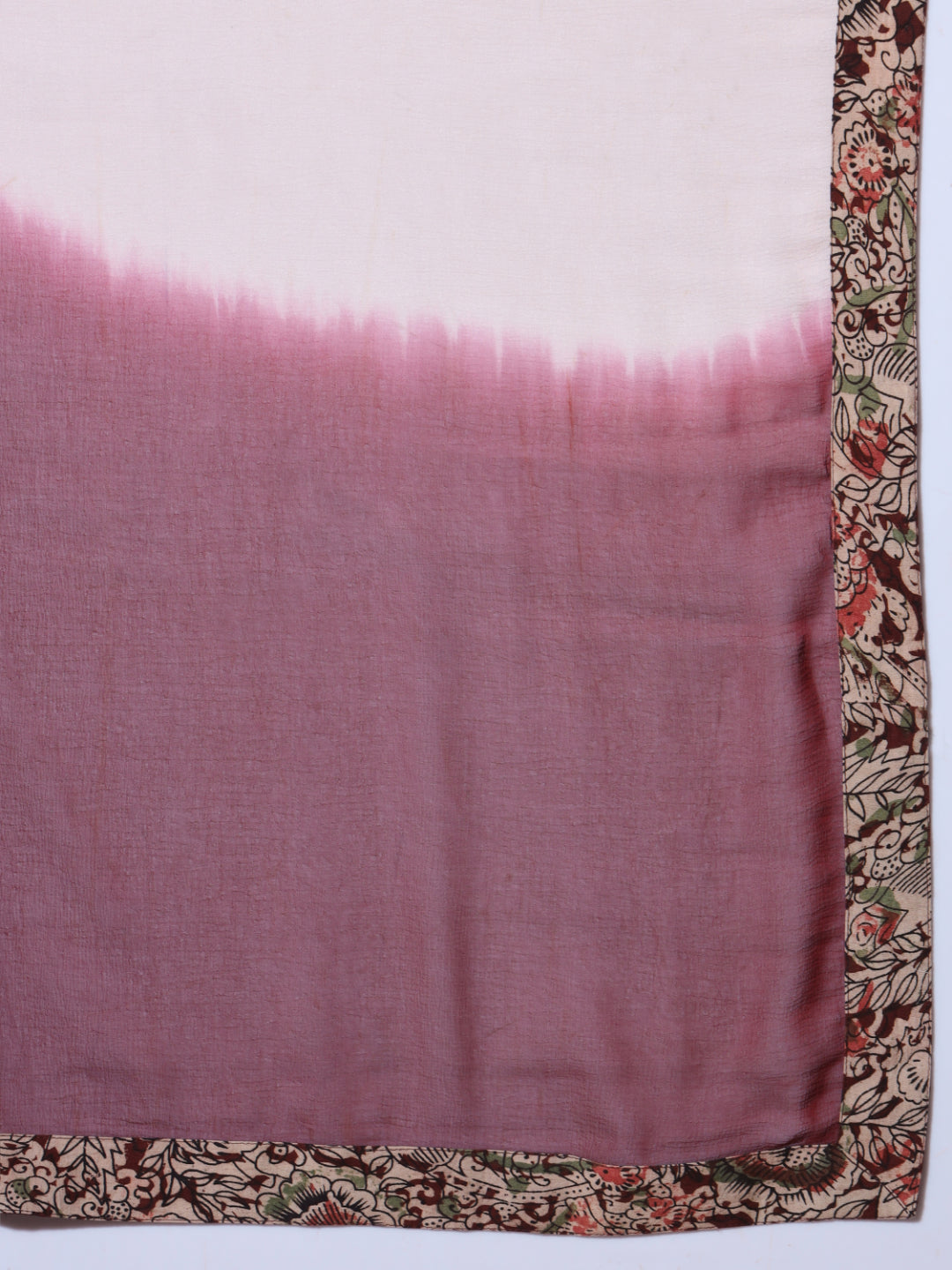 Maroon Kalamkari Cotton Kurta Set