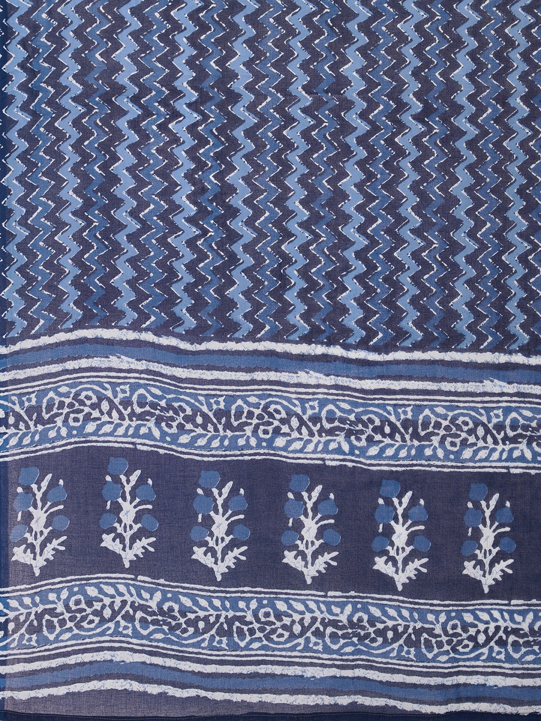 Light Blue Embroidered Straight Cotton Kurta Set