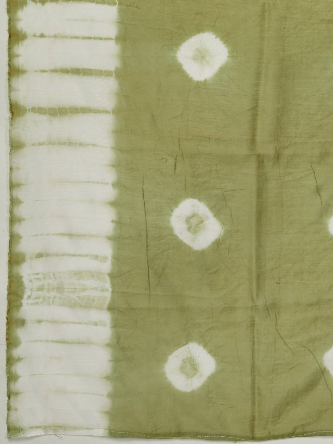 Parrot Green Straight Chanderi Kurta With Dupatta
