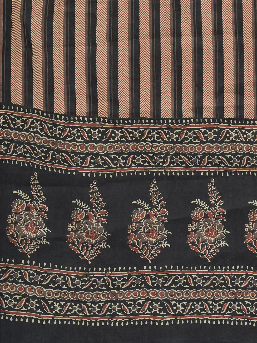 Brown Straight Cotton Kurta Set