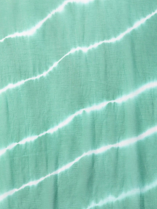 Sea Green Straight Cotton Kurta Set