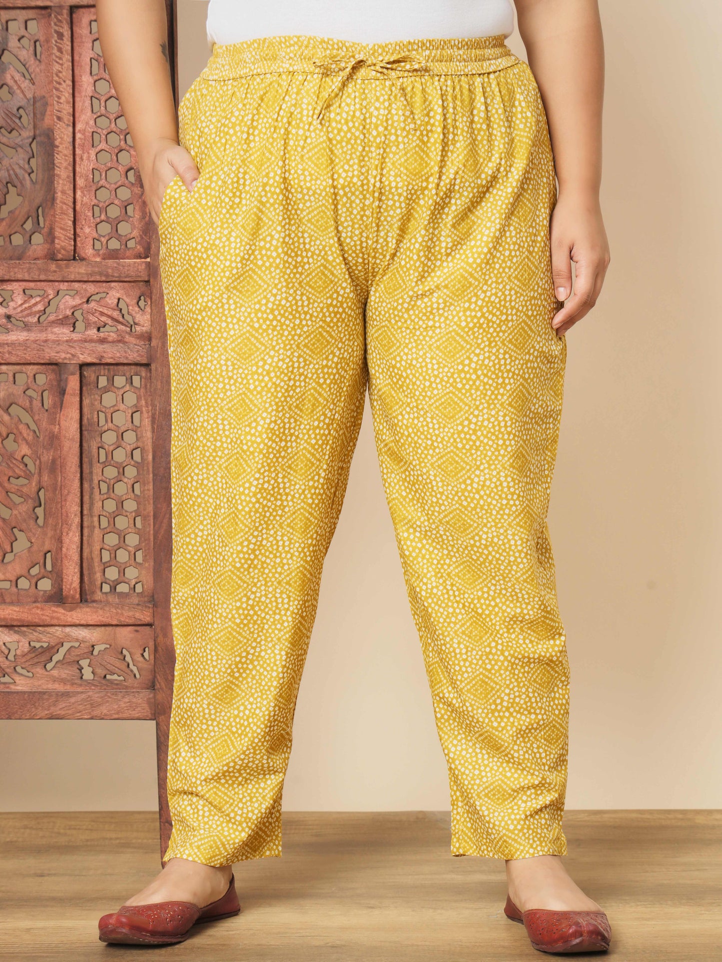 Yellow Cotton Straight Kurta Set