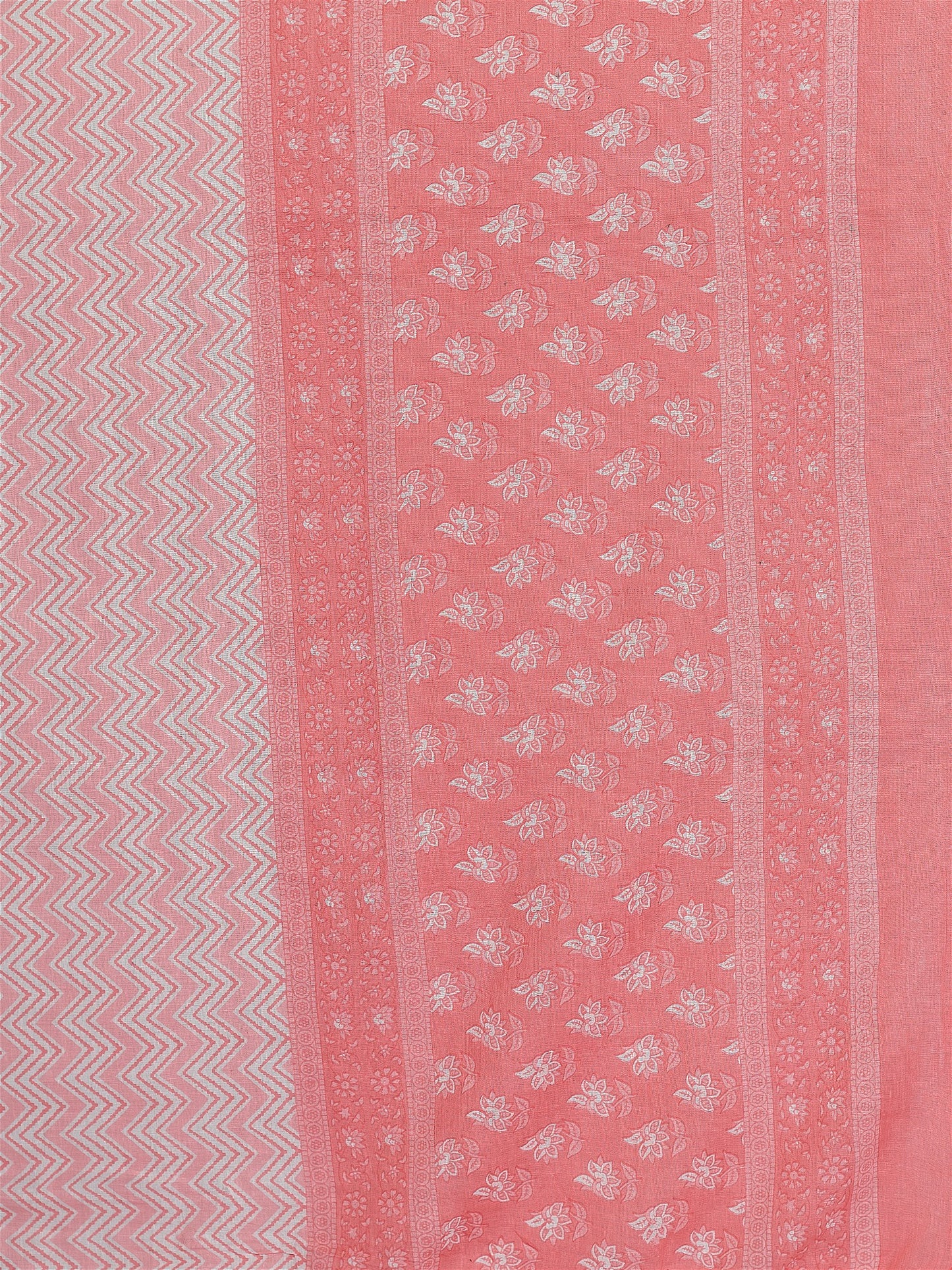 Pink Embroidered Straight Cotton Kurta Set